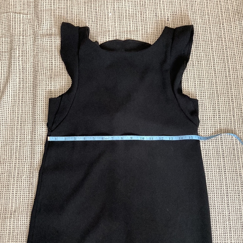 Everly Little Black Dress Size Small Sleeveless Back Zipper - Picture 9 of 12
